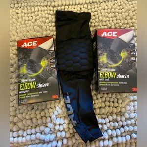 Ace Compression Elbow Sleeve S/M NIB